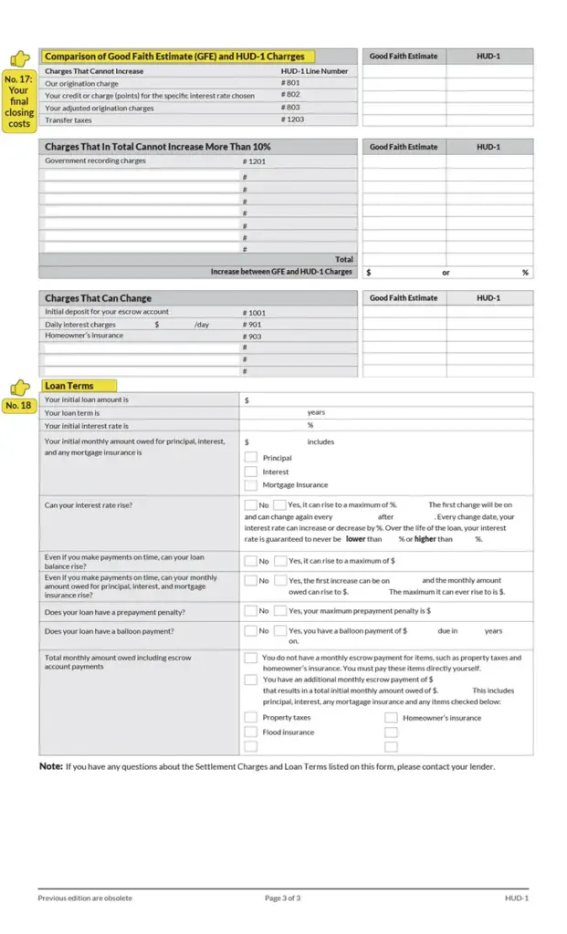 Page 3 of HUD-1